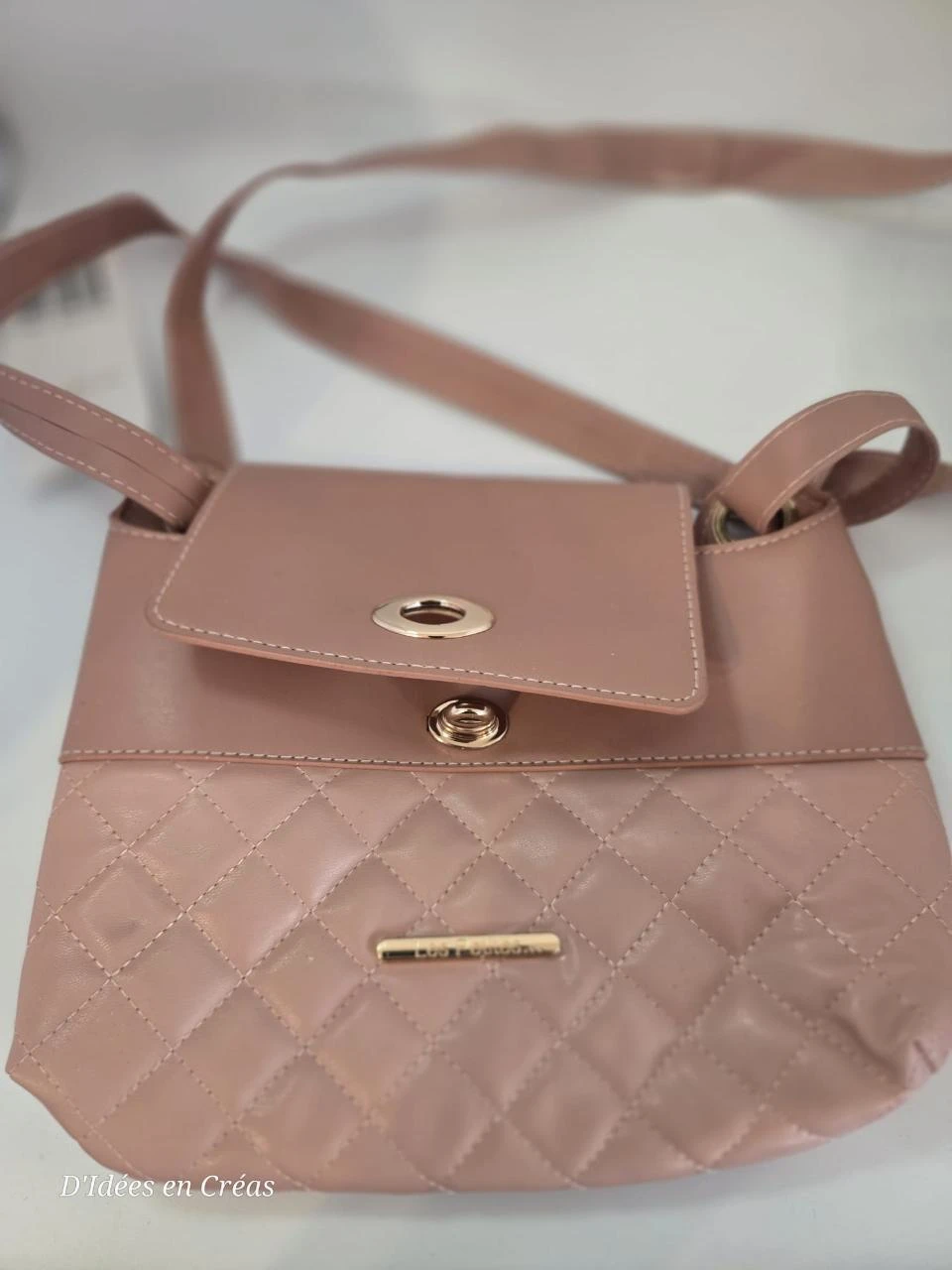 Sacola transversal Les Petites. Paris Carla - Novo com etiqueta - Rosa claro – photo 7